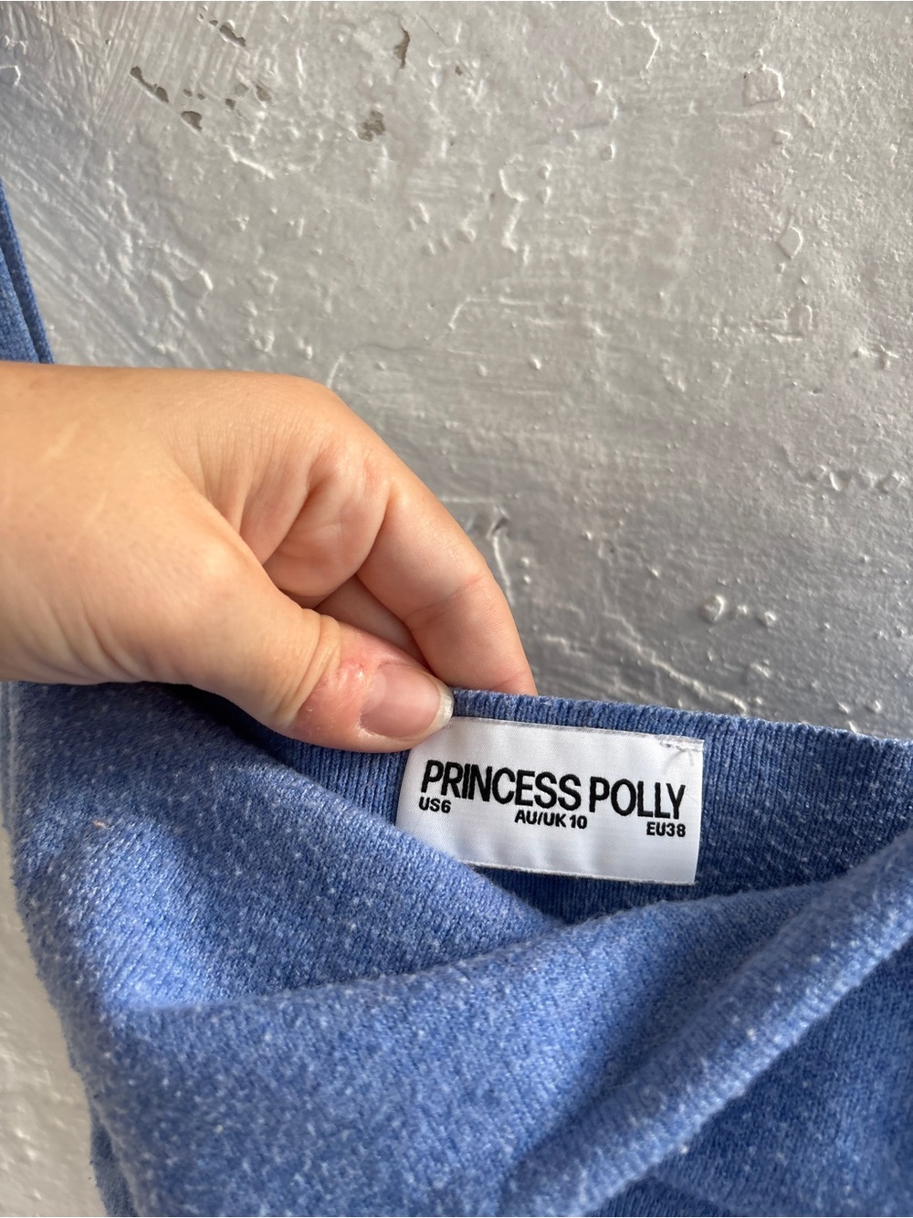 Princess Polly Dalma Twist Top Blue - Picture 13 of 13